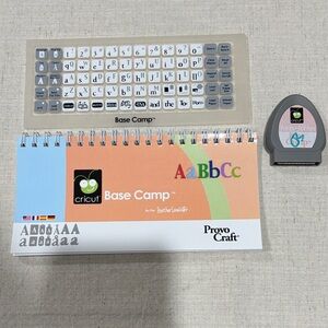 Cricut Base Camp Cartridge with Overlay and Booklet